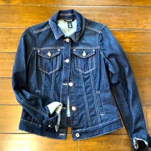 White House Black Market Denim Jacket